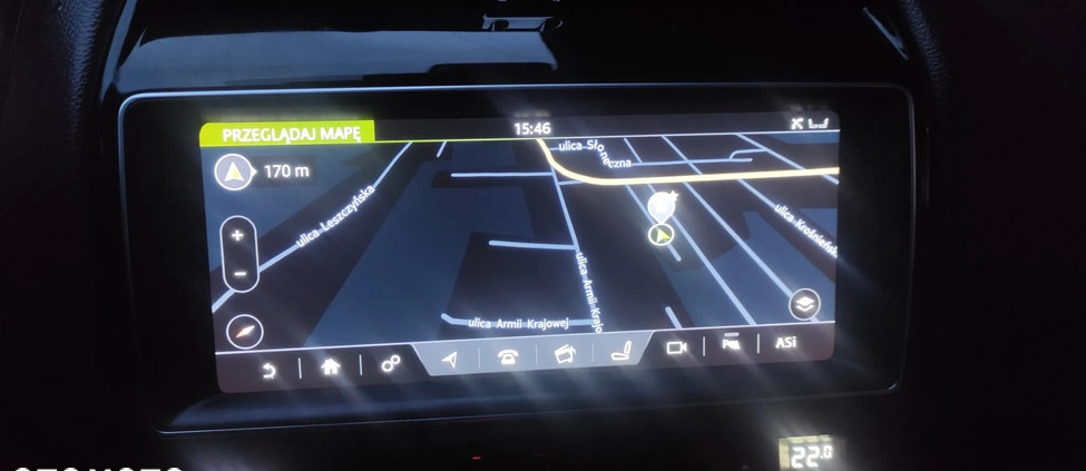 Jaguar F-Pace cena 88900 przebieg: 165200, rok produkcji 2017 z Kisielice małe 781